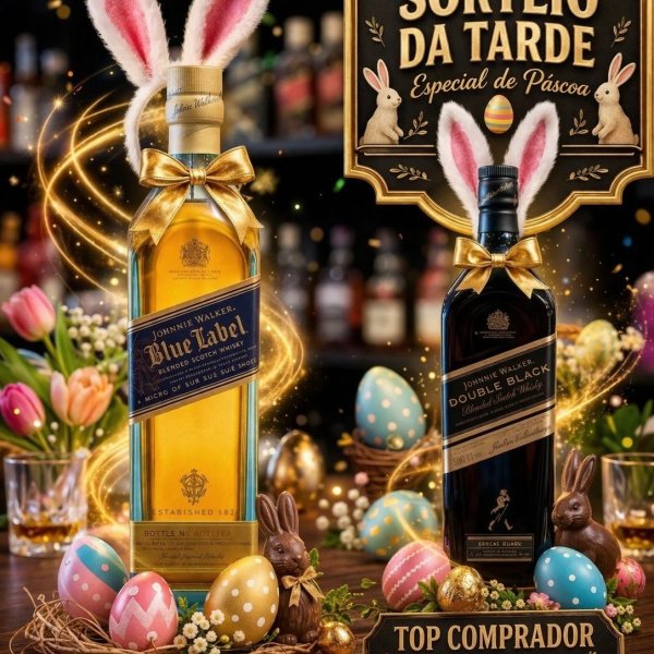 🔥🐰 SORTEIO DA TARDE – ESPECIAL DE PÁSCOA 🐰🔥
