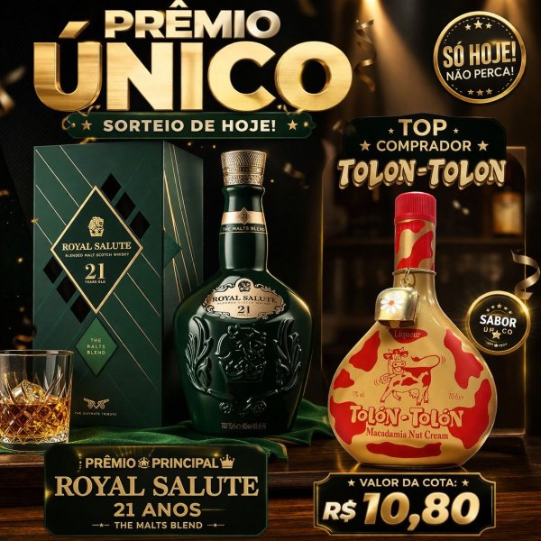 🚨🔥 PRÊMIO ÚNICO – SÓ HOJE! 🔥🚨